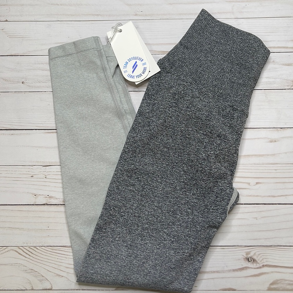 Doyoueven Ombré Scrunch Seamless leggings - Grey